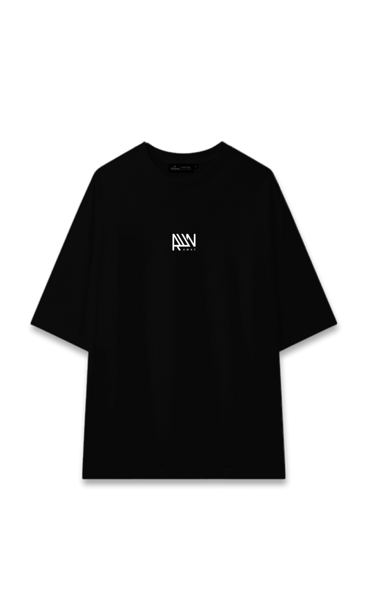 CAMISETA OVERSIZE NEGRA | COINCIDENCE