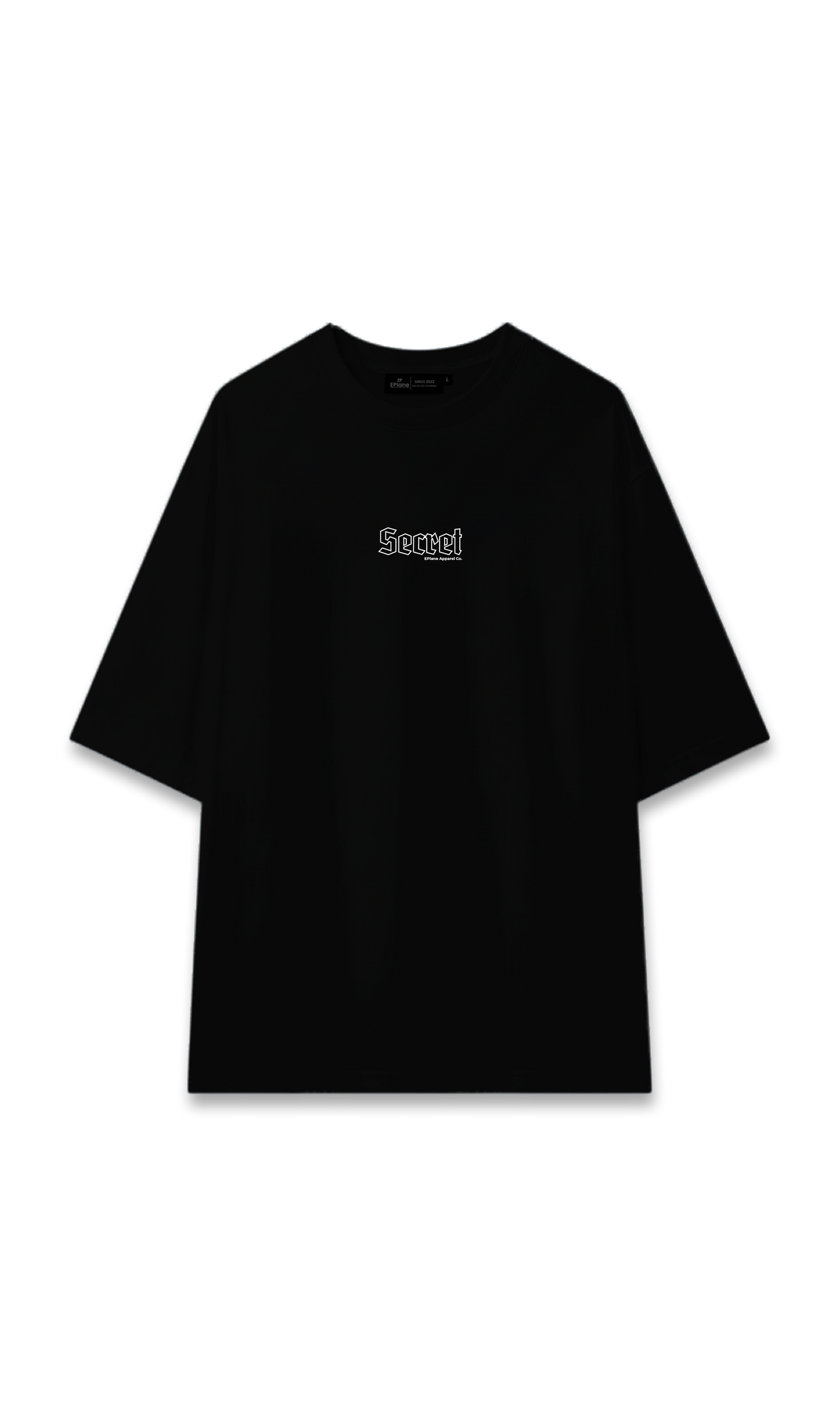 CAMISETA OVERSIZE NEGRA | NATURE SECRET