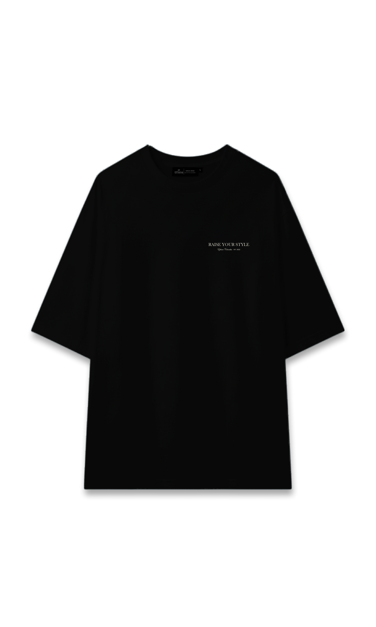 CAMISETA OVERSIZE NEGRA | RAISE YOUR STYLE
