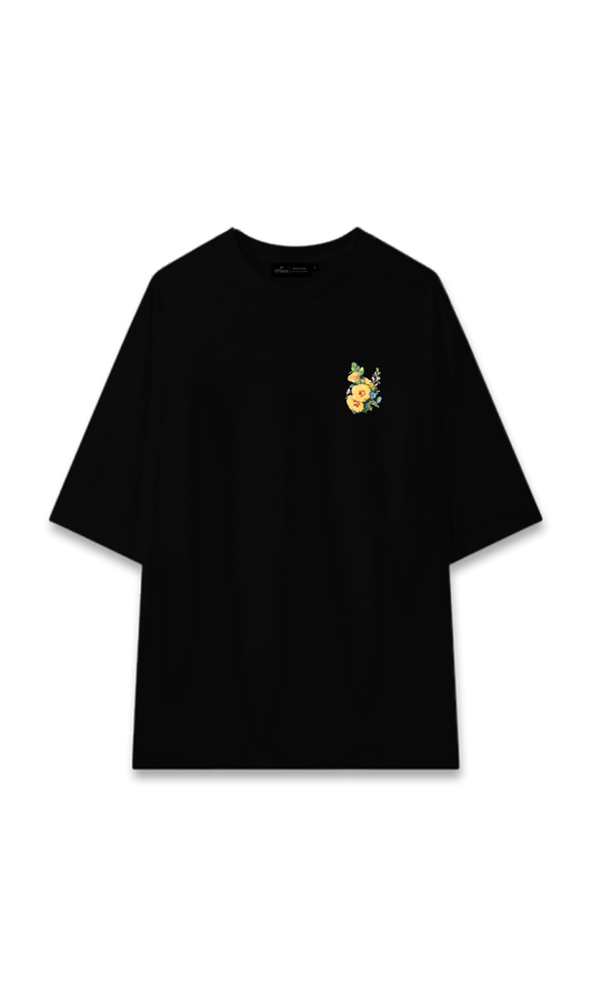 CAMISETA OVERSIZE NEGRA | BREATH