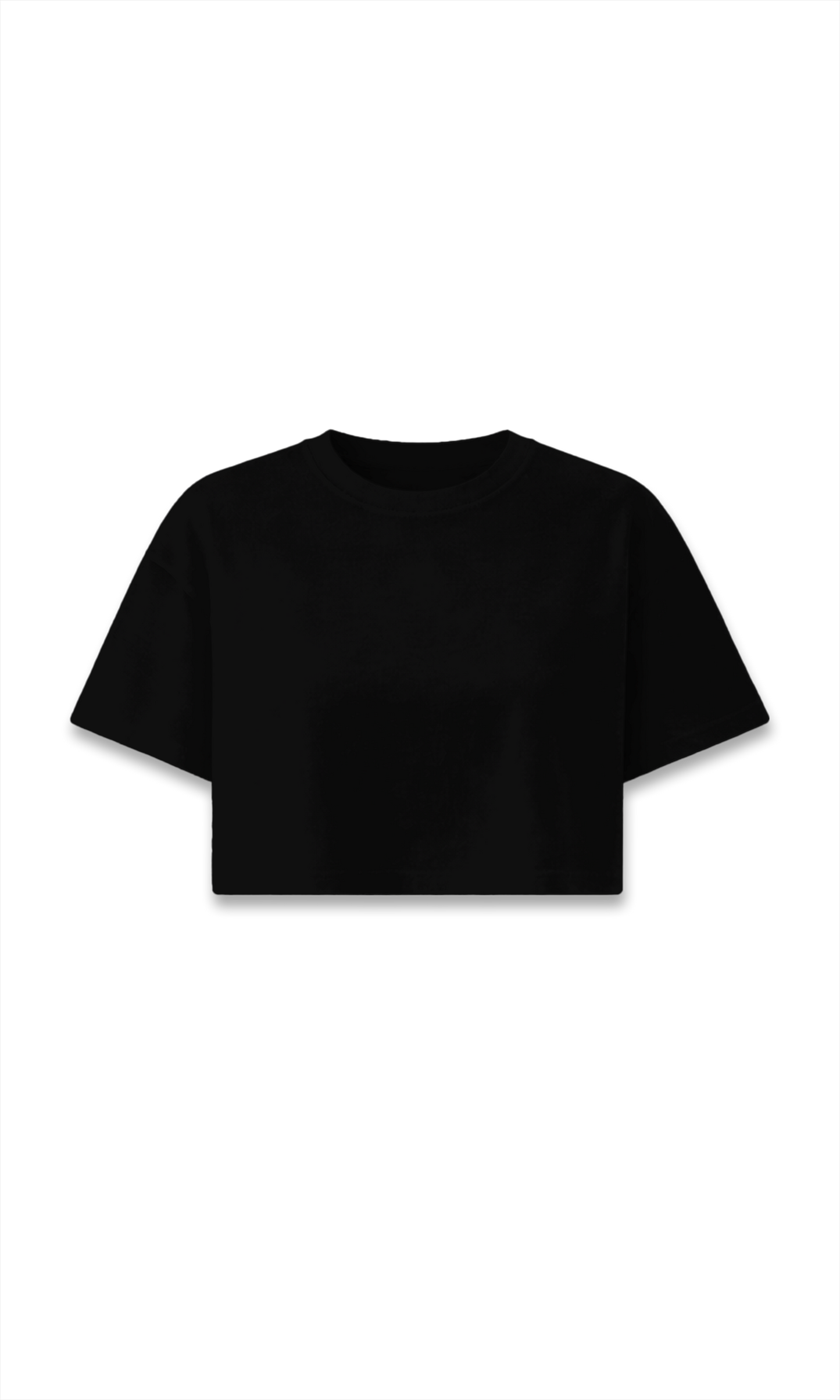CAMISETA CROP NEGRA | PROGRESS