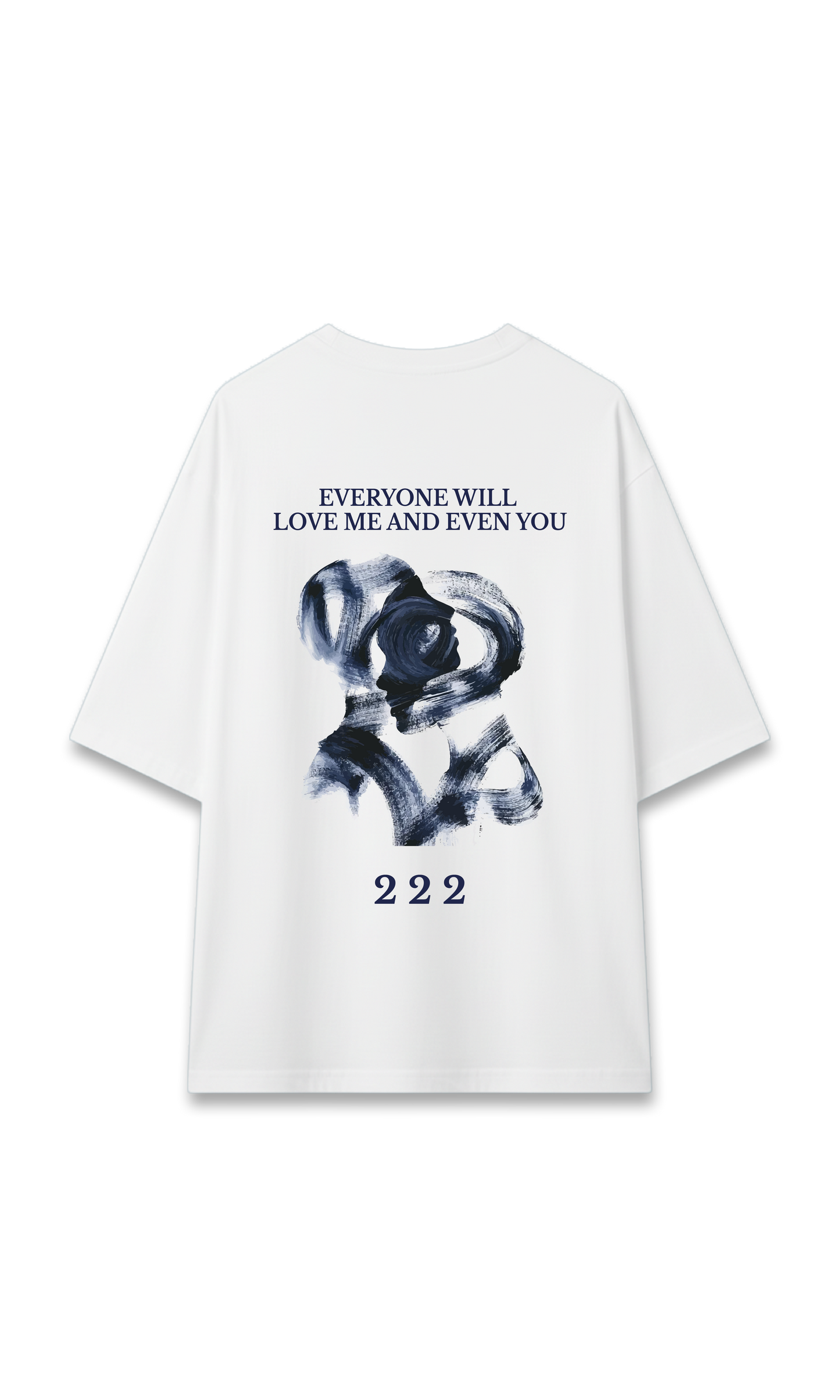 CAMISETA OVERSIZE BLANCA 222