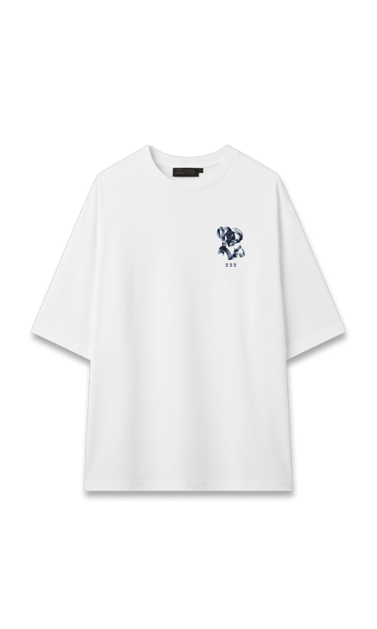 CAMISETA OVERSIZE BLANCA 222