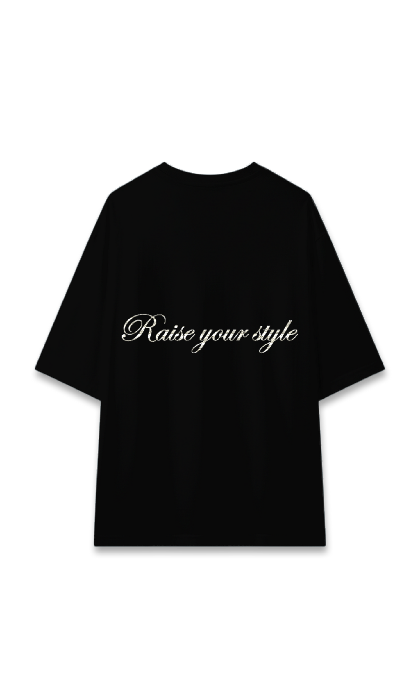 CAMISETA OVERSIZE NEGRA | SIGNATURE