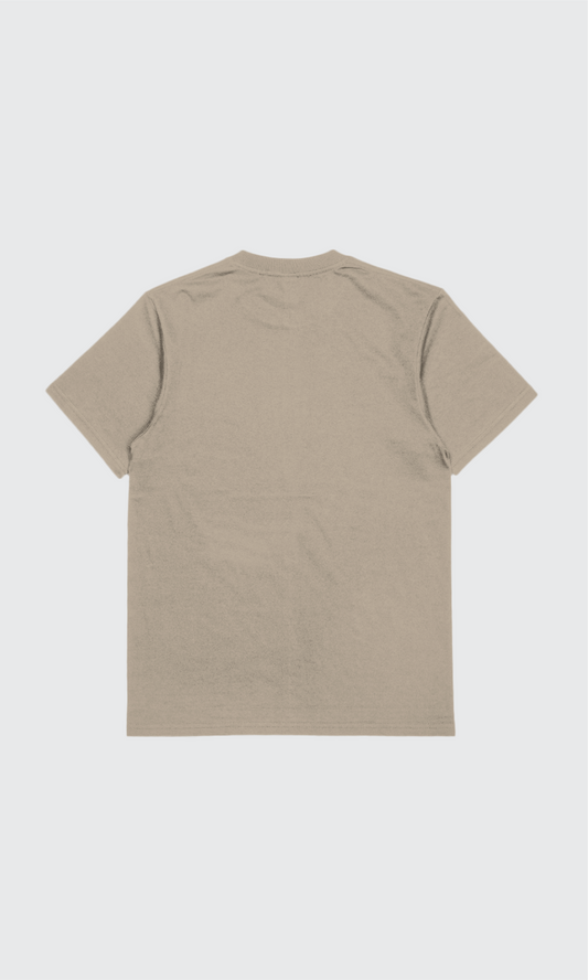 T-SHIRT BASICA - BEIGE