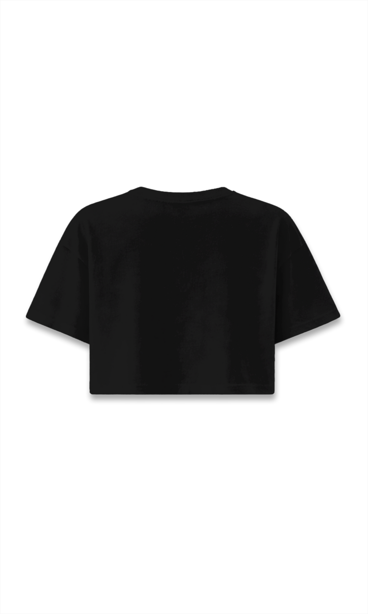 CAMISETA CROP NEGRA | BASSICS