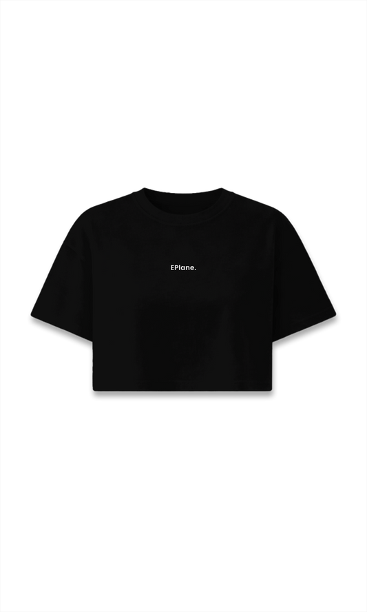 CAMISETA CROP NEGRA | BASSICS
