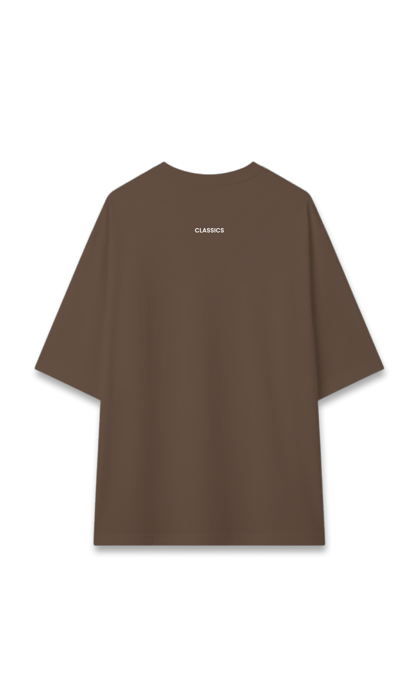 CAMISETA OVERSIZE CAFÉ | CLASSICS