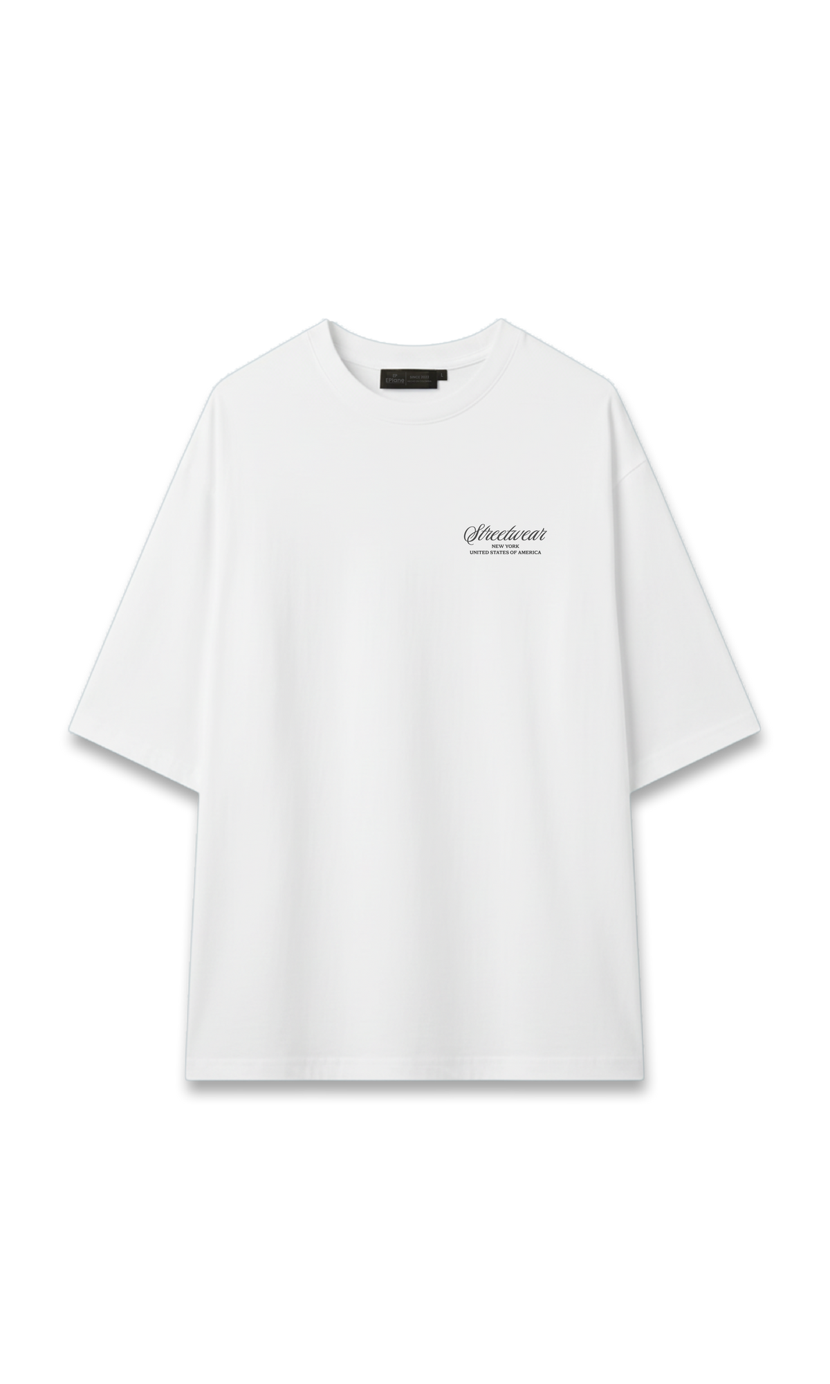 CAMISETA OVERSIZE BLANCA | CHERUBIM