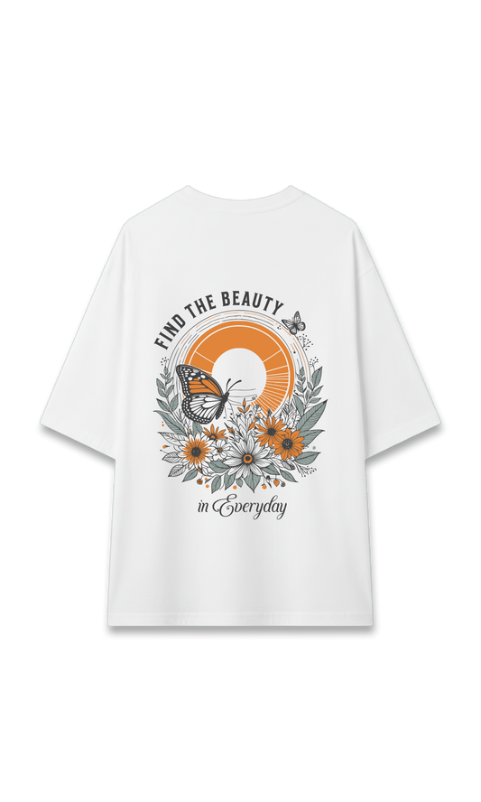 CAMISETA OVERSIZE BLANCA | EVERYDAY