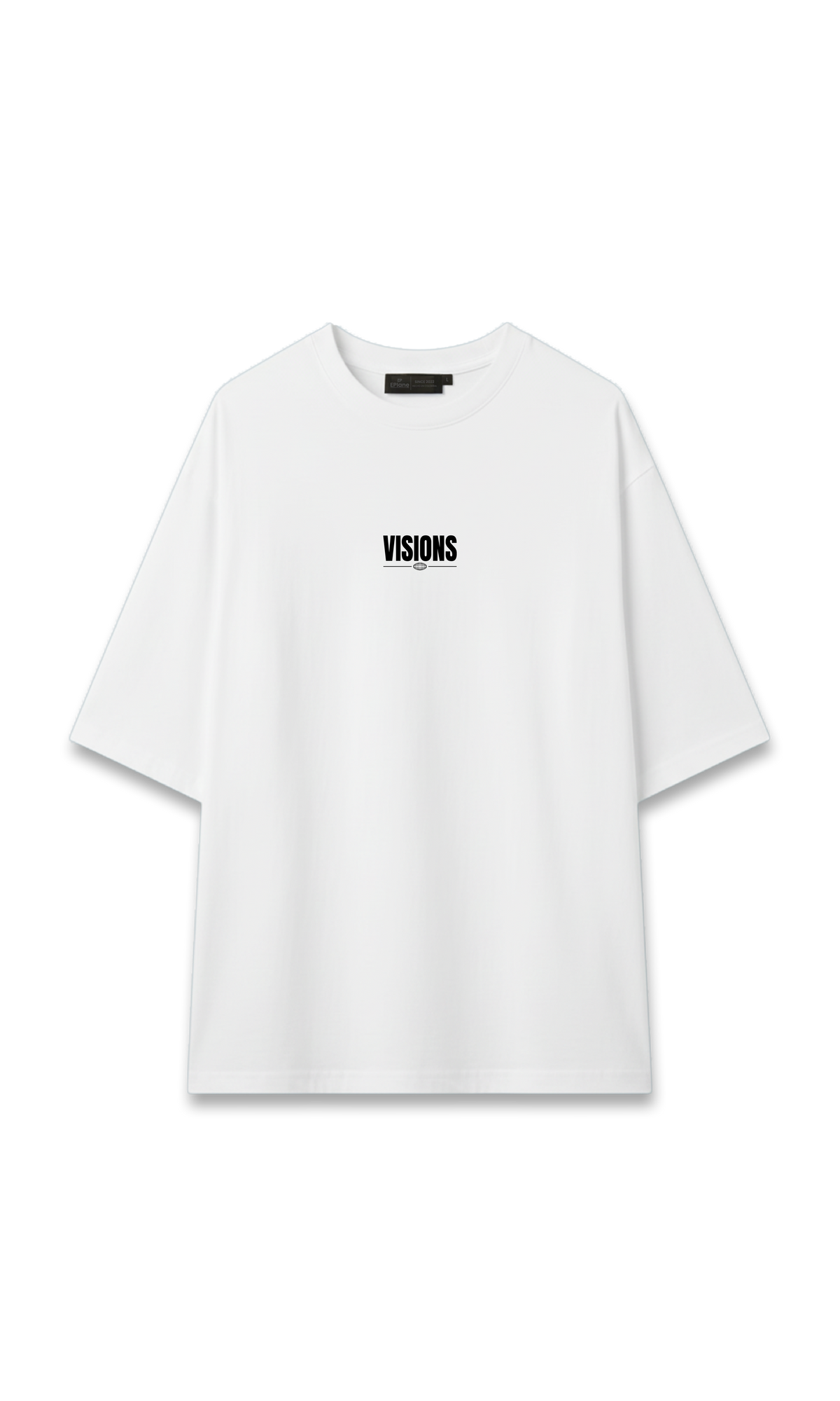 CAMISETA OVERSIZE BLANCA | VISIONS