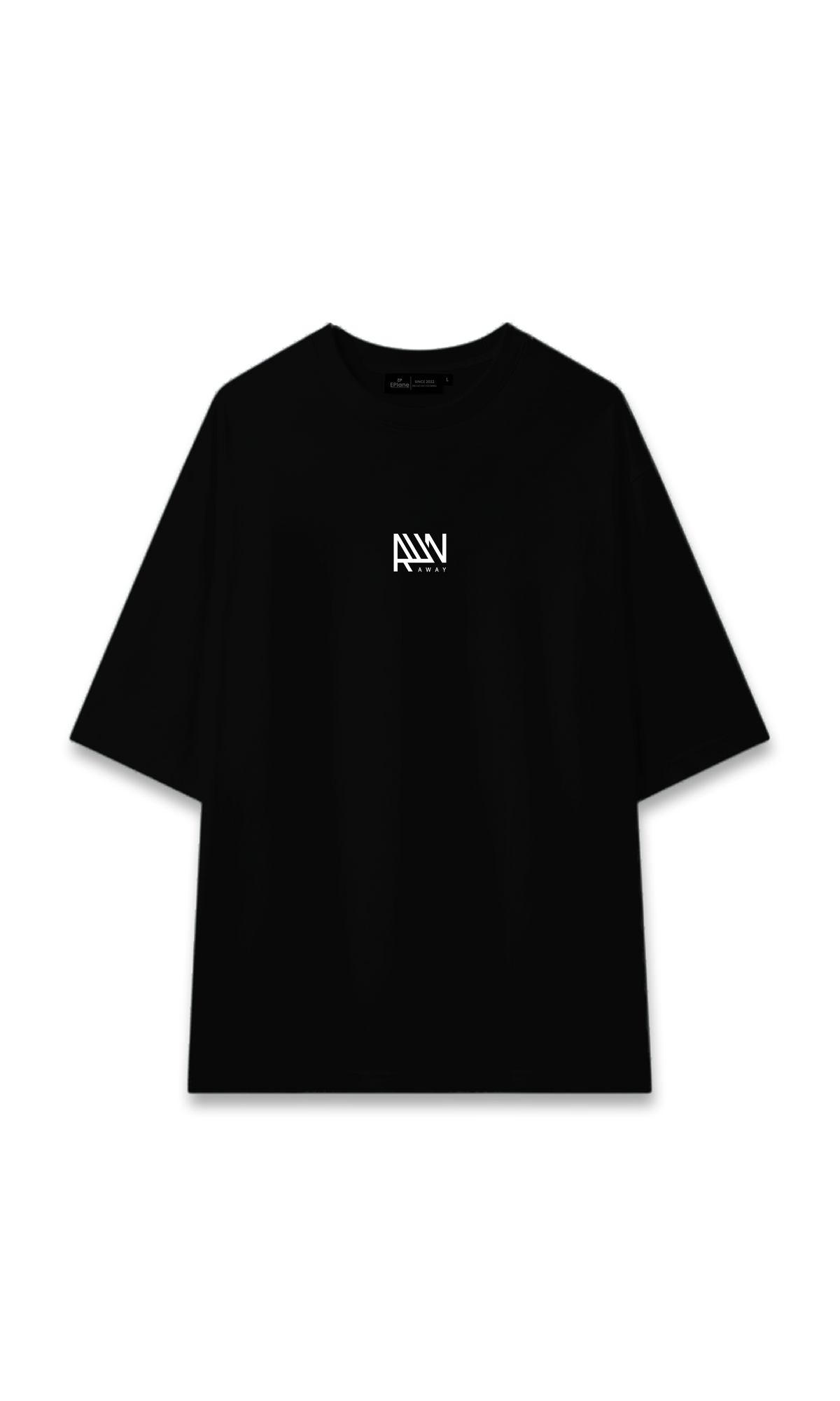 CAMISETA OVERSIZE NEGRA | COINCIDENCE