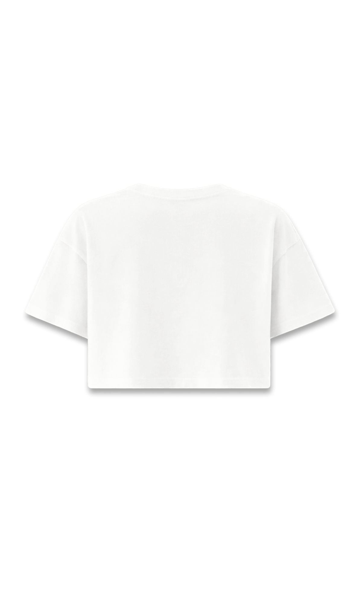 CAMISETA CROP BLANCA | CHERRY