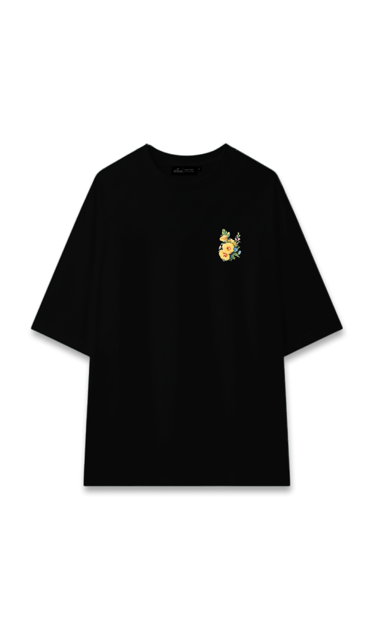 CAMISETA OVERSIZE NEGRA | BREATH