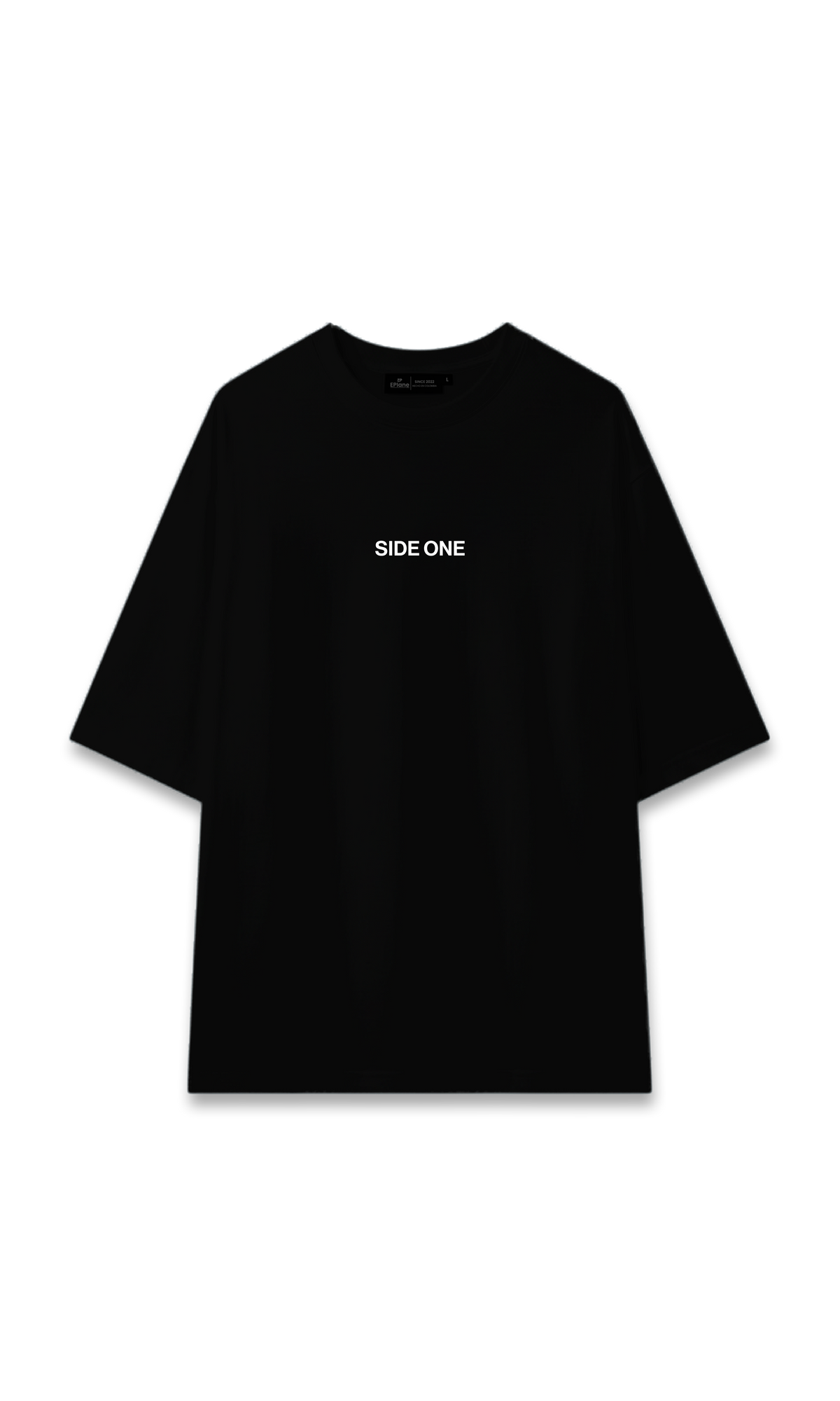CAMISETA OVERSIZE NEGRA | SOLARIS