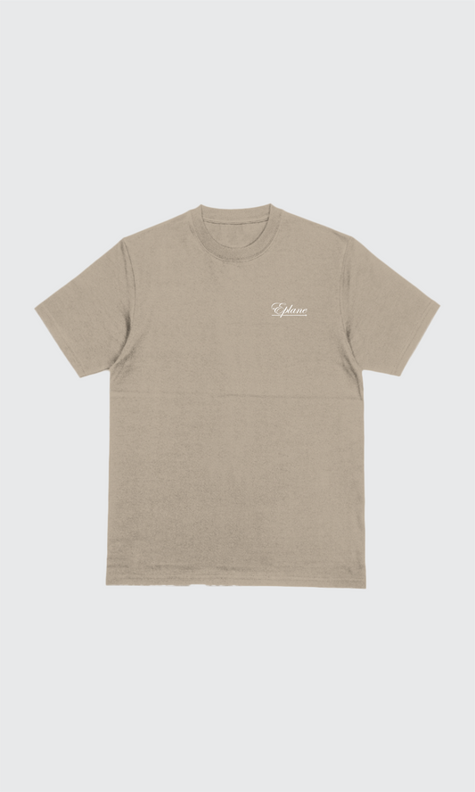 T-SHIRT BASICA - BEIGE
