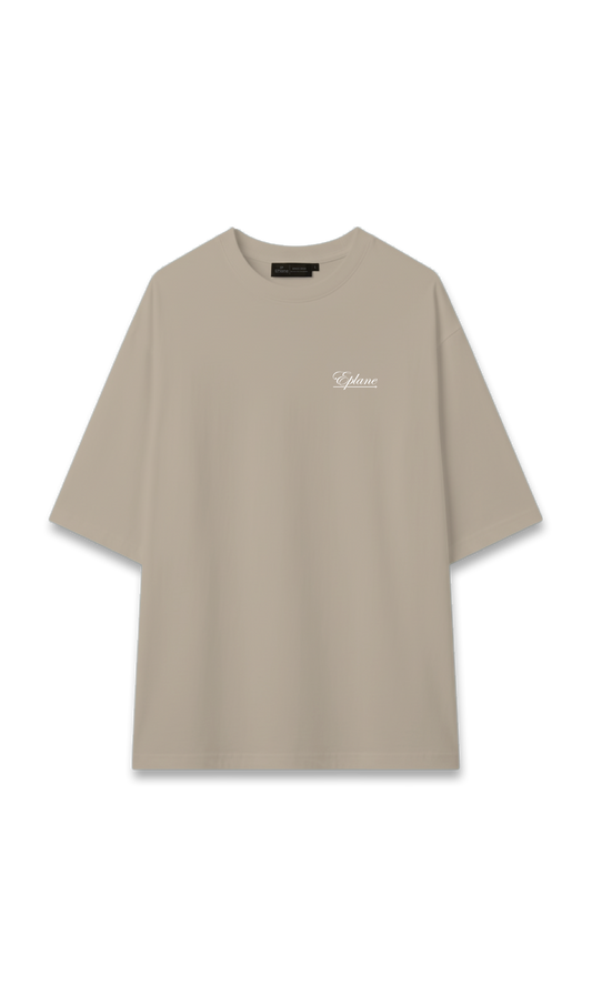 T-SHIRT BASICA - BEIGE