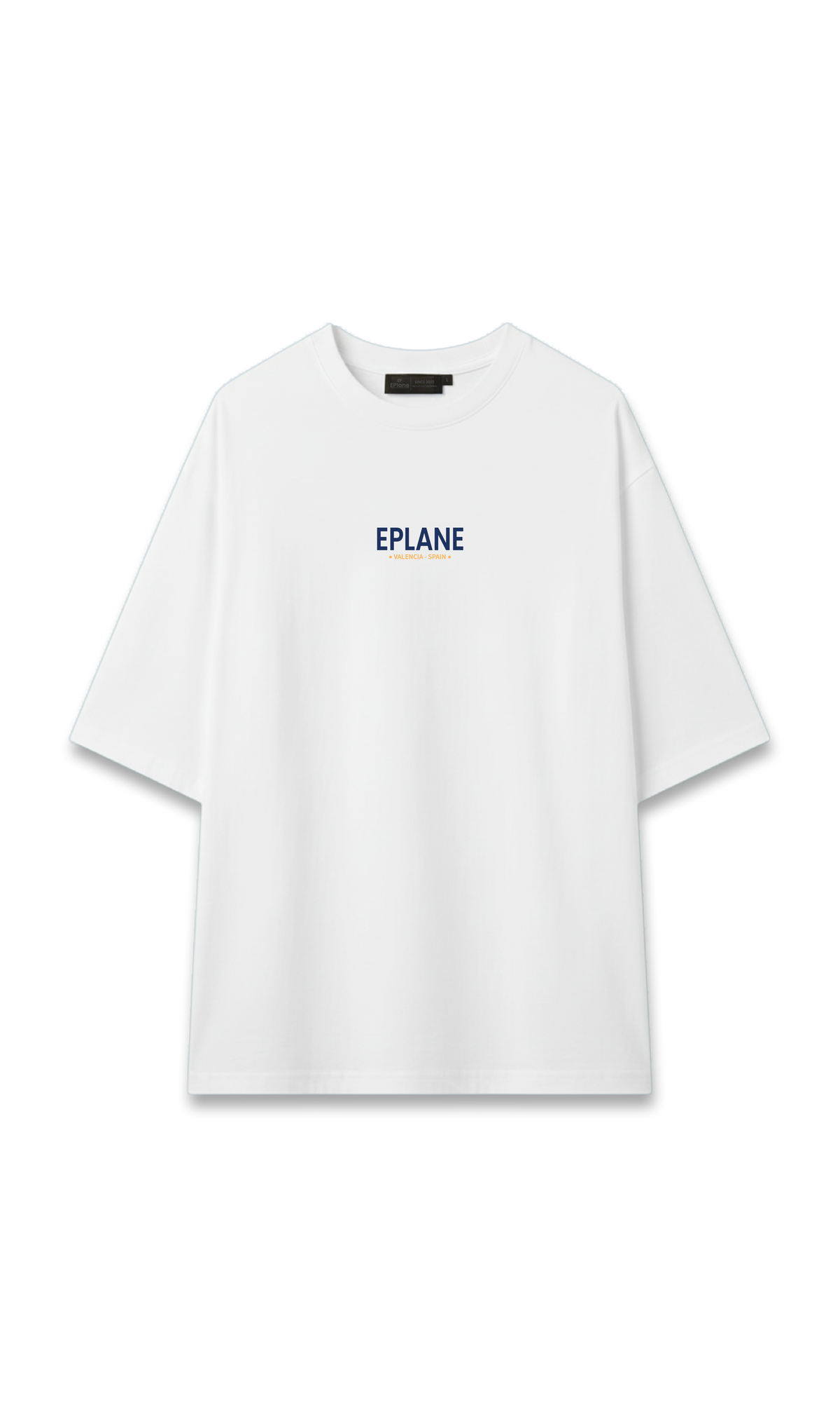 CAMISETA OVERSIZE BLANCA | VALENCIA
